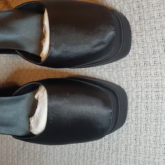 Saten Platform Pumps - Picture 6 of 6